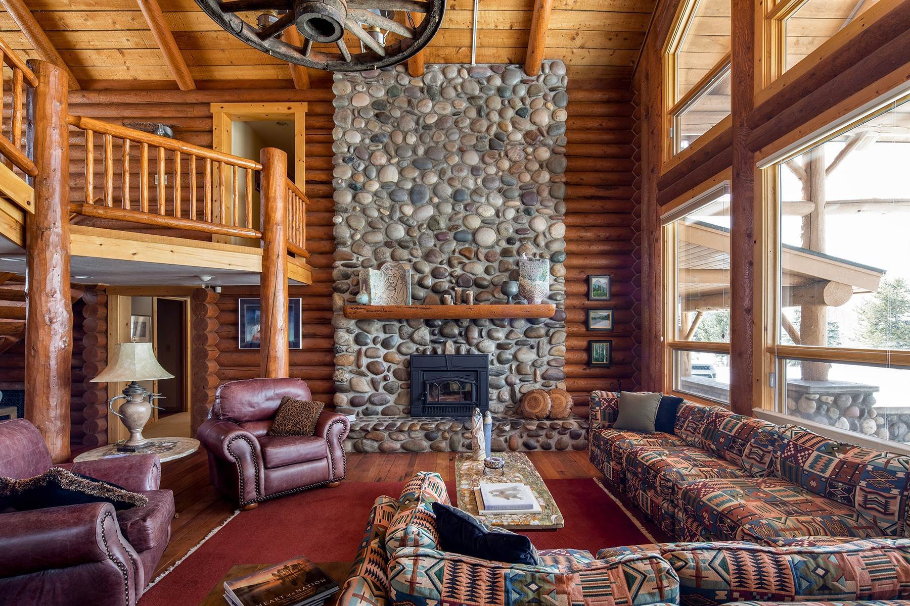 4. Single Family Homes for Sale at Mountain Sanctuary in Jackson Hole 27650 N Buffalo Fork Road Jackson, Wyoming 83001 United States