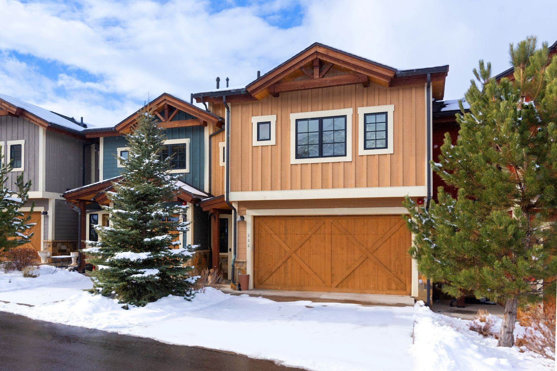 Single Family Homes for Sale at Shadowrock Townhomes 222 Overlook Ridge Carbondale, Colorado 81623 United States