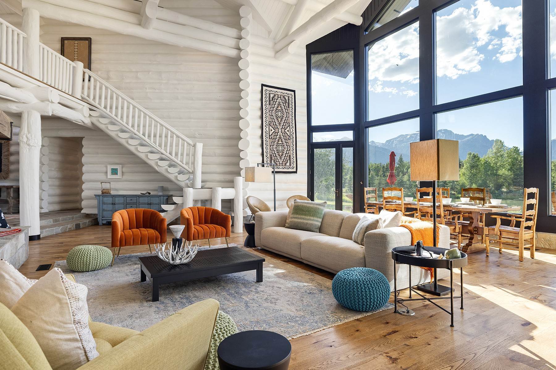 13. Single Family Homes for Sale at Modern Aesthetic in Owl Creek 275 Reed Drive Jackson, Wyoming 83001 United States