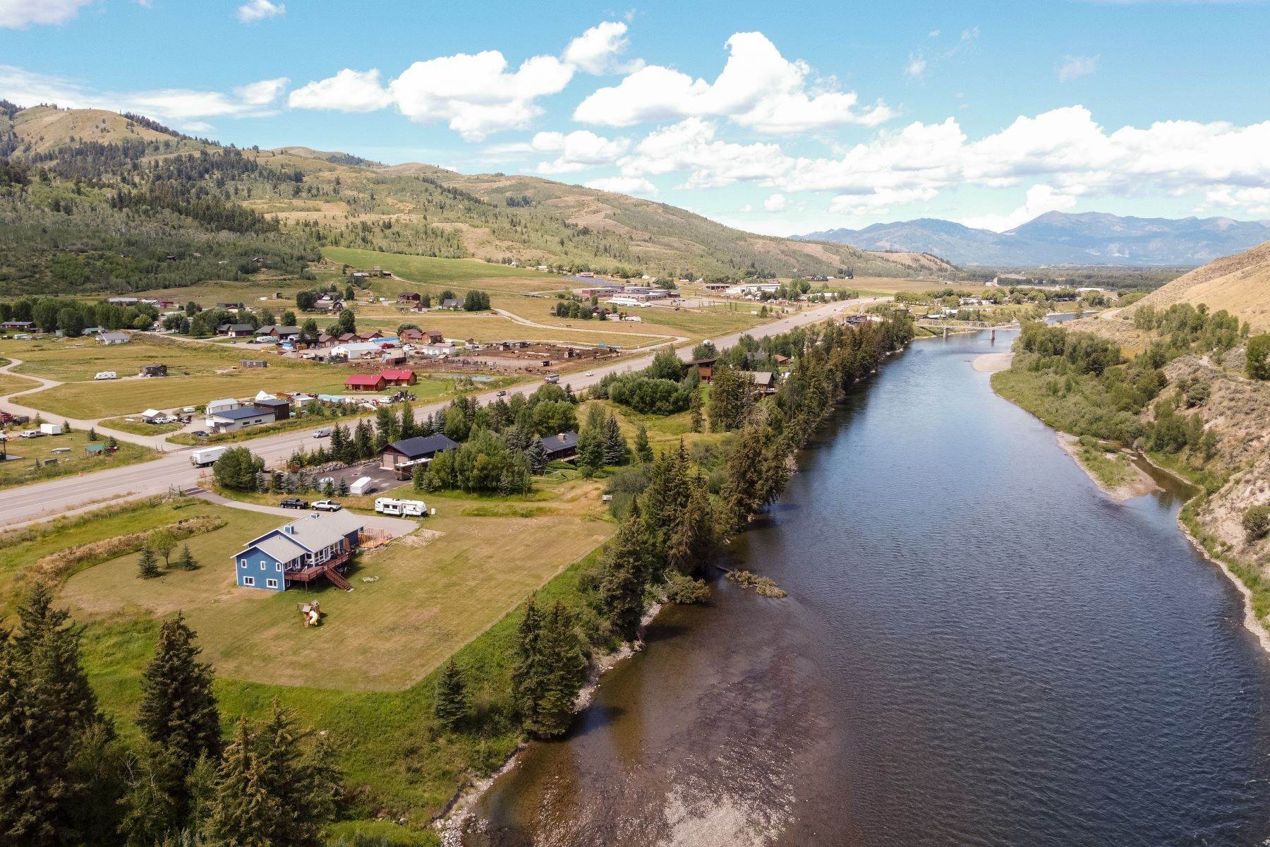 Single Family Homes for Sale at Unique Opportunity on Snake River 7950 S Highway 89 Jackson, Wyoming 83001 United States