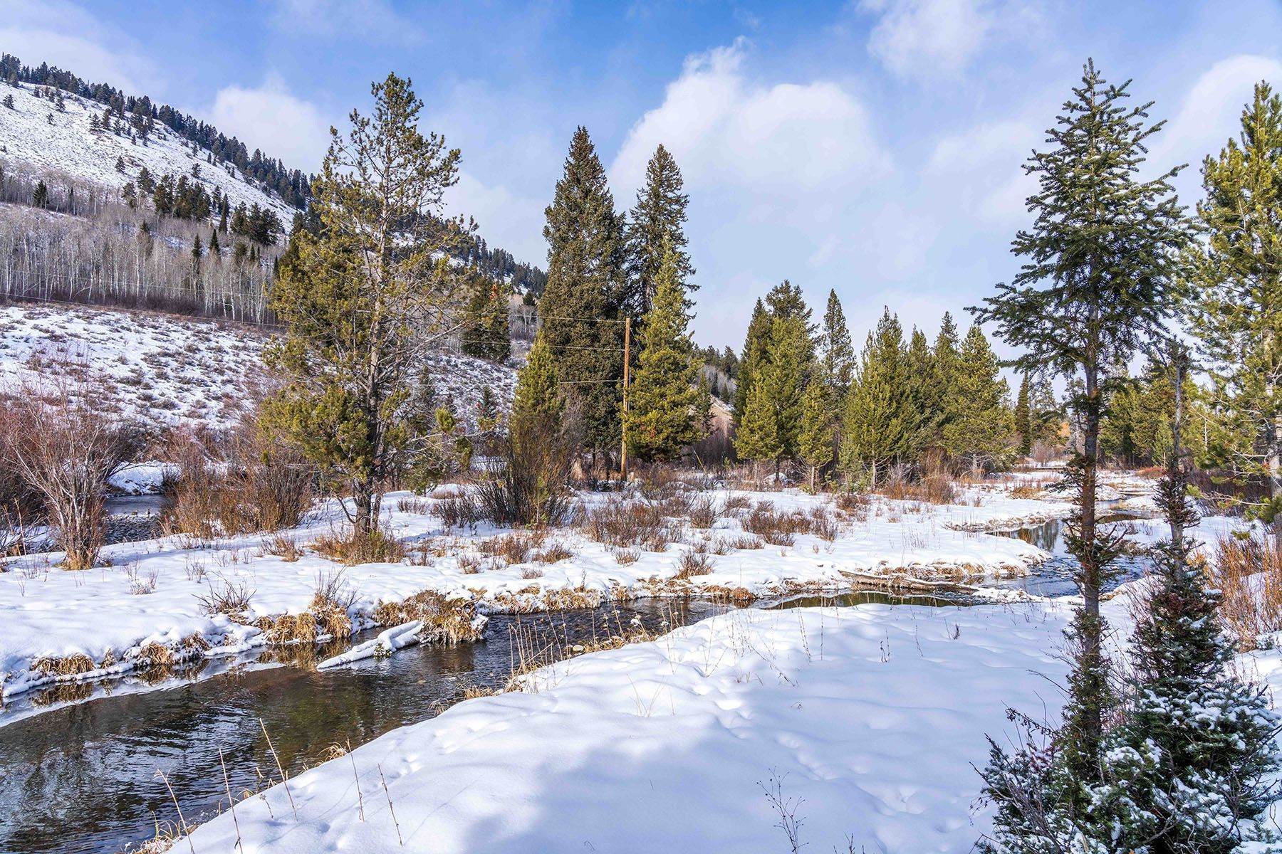 12. Land for Sale at Building Lot with Fish Creek Frontage 5075 W Rainbow Trout Lane Wilson, Wyoming 83014 United States