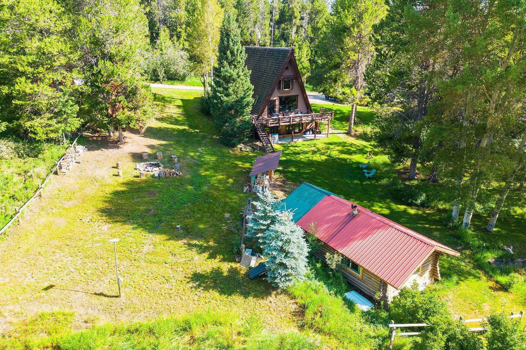 2. Single Family Homes for Sale at Private, Convenient Residence 45 S Fall Creek Road Wilson, Wyoming 83014 United States