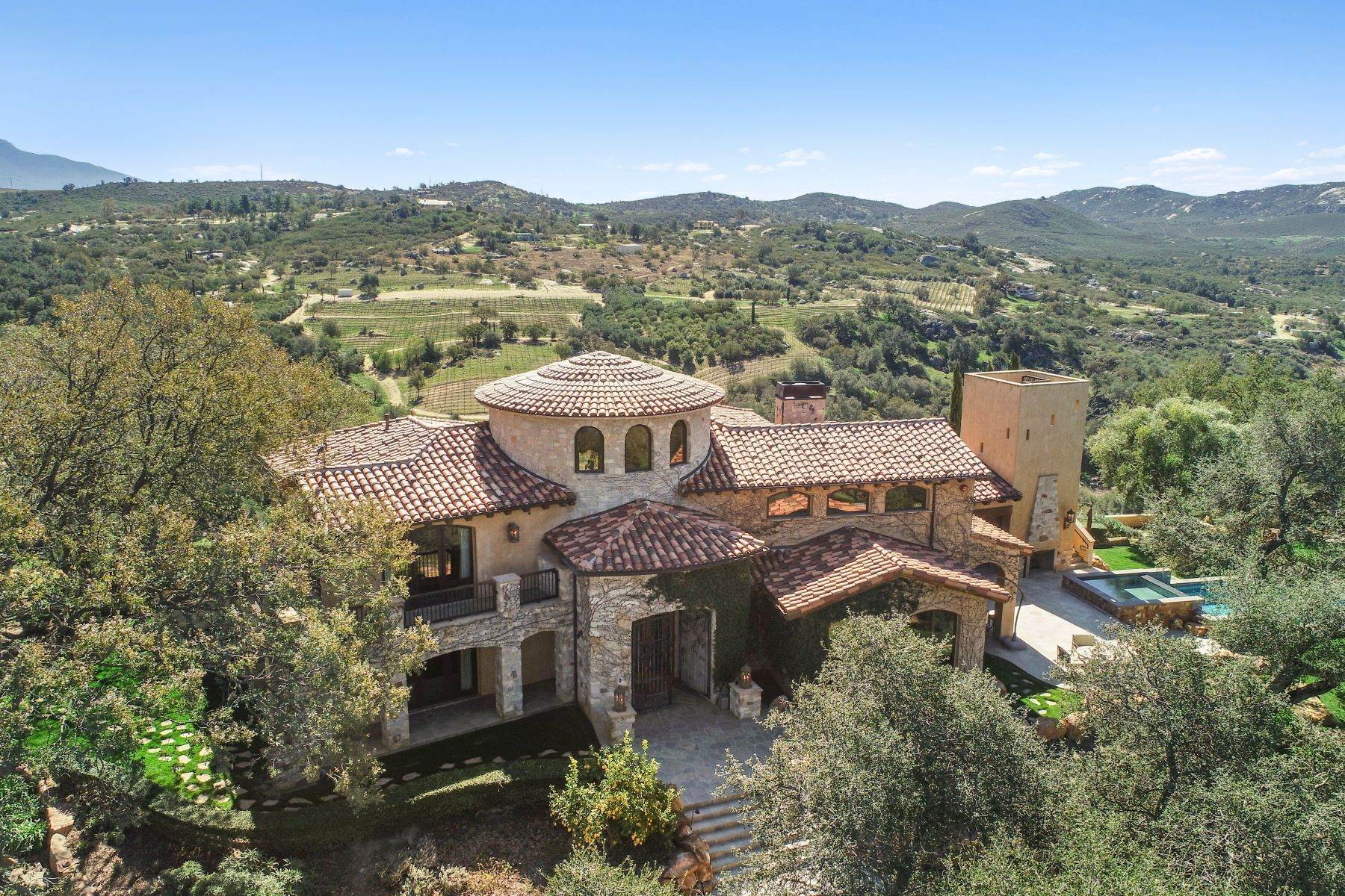 Vineyard Real Estate for Sale at a stunning 172-acre estate, perched high upon the hillside! 26353 Old Julian Highway Ramona, California 92065 United States