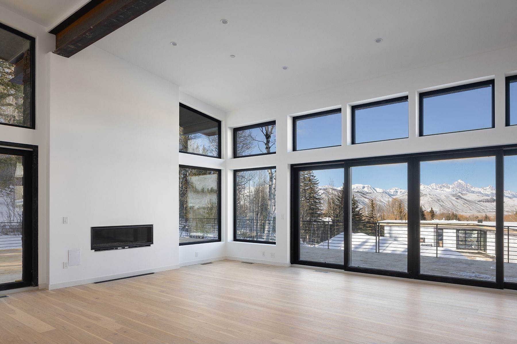 7. Single Family Homes for Sale at Brand New East Jackson Residence with Phenomenal Teton Views 849 Upper Cache Creek Drive Jackson, Wyoming 83001 United States