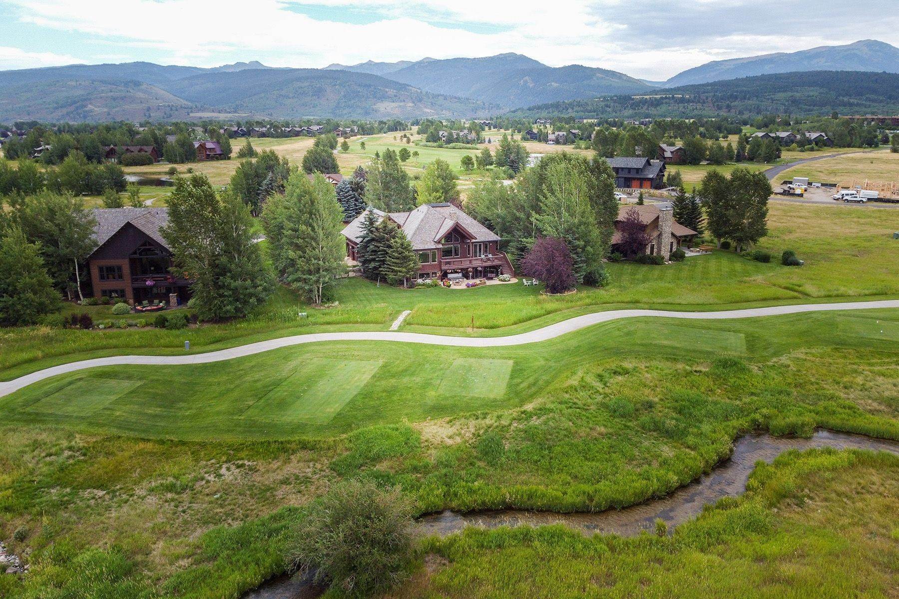 3. Single Family Homes for Sale at Teton Springs Mountain Retreat 72 Hastings Drive Victor, Idaho 83455 United States