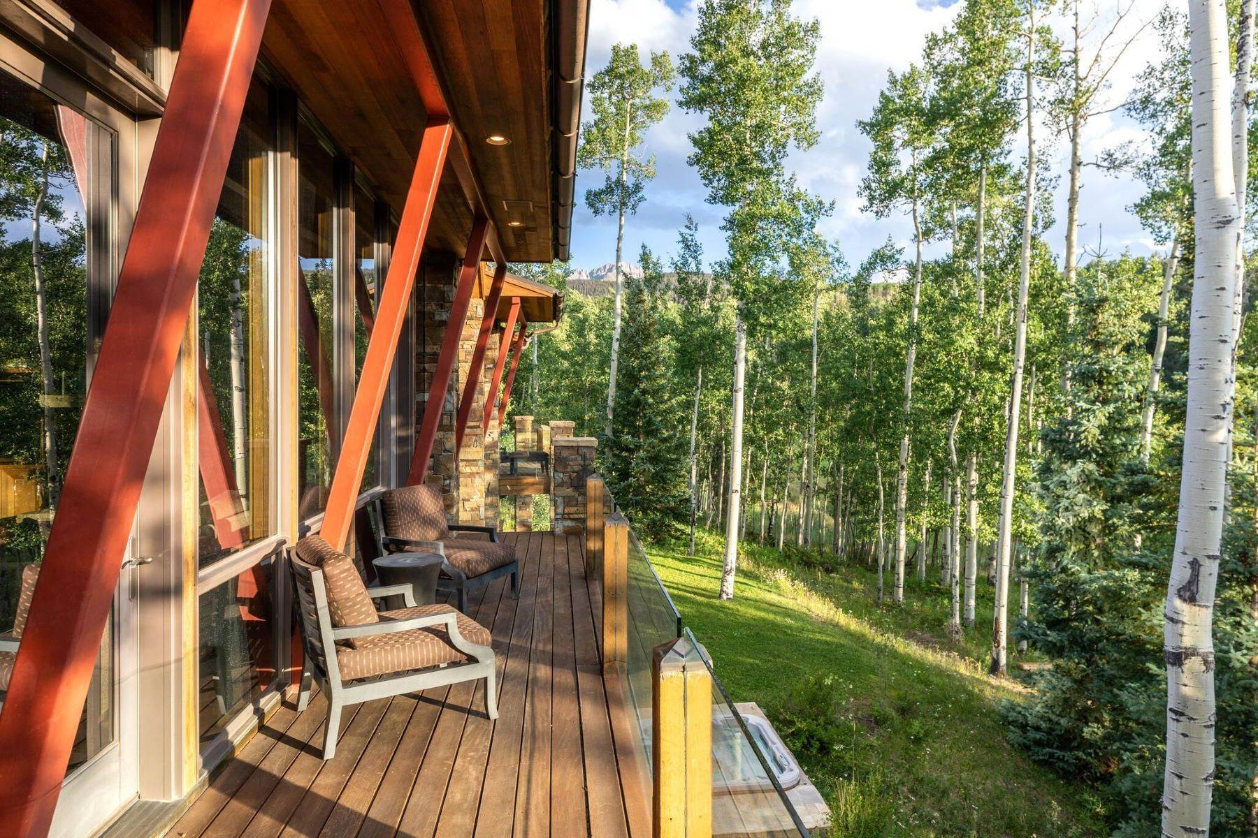 35. Single Family Homes for Sale at A Masterpiece of Contemporary Design Offering Incredible Views 112 Stevens Drive Mountain Village, Colorado 81435 United States