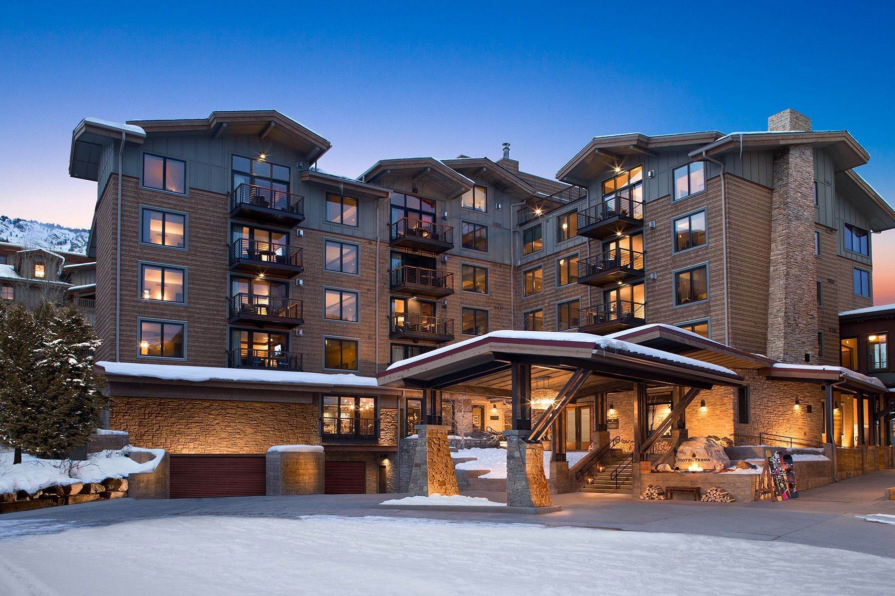 Condominiums for Sale at Hotel Terra Condominium 3335 W Village Drive, 318 Teton Village, Wyoming 83025 United States