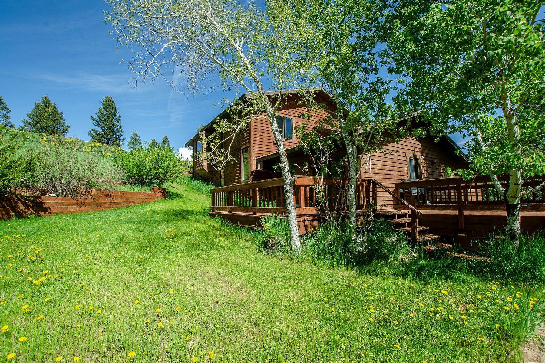 Single Family Homes for Sale at Bordering National Forest 1055 Deer Creek Drive Jackson, Wyoming 83001 United States
